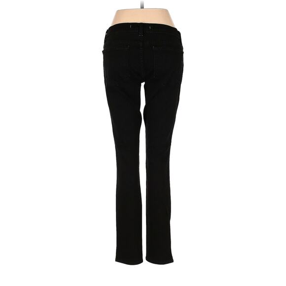 J Brand OP Jett Jeans 29 Waist Women's Pants Jet Black Ankle Skinny Mid Rise EUC - Picture 3 of 5